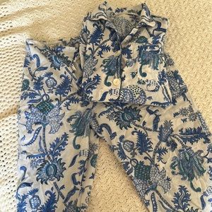 ROLLER RABBIT LONGSLEEVE PAJAMAS